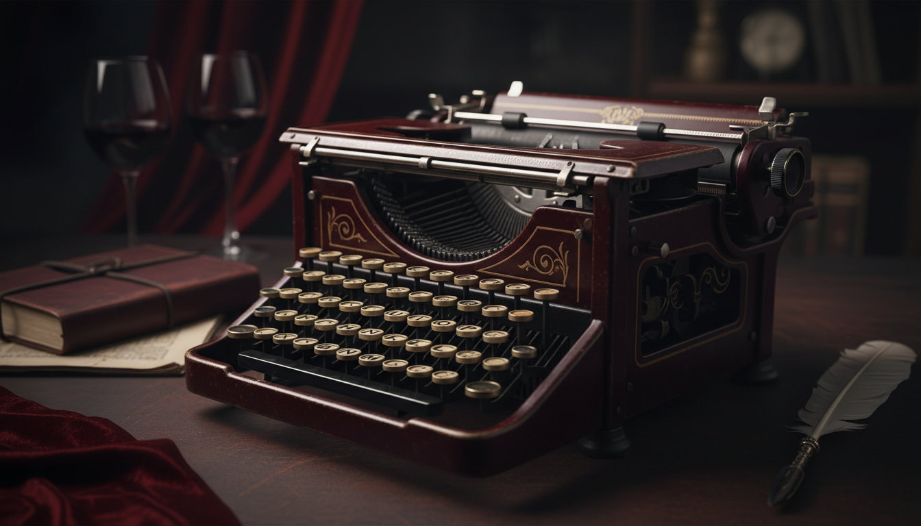 Máquina de escribir vintage